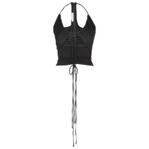Christopher Esber Ruched Disconnect Halter Top - NWT